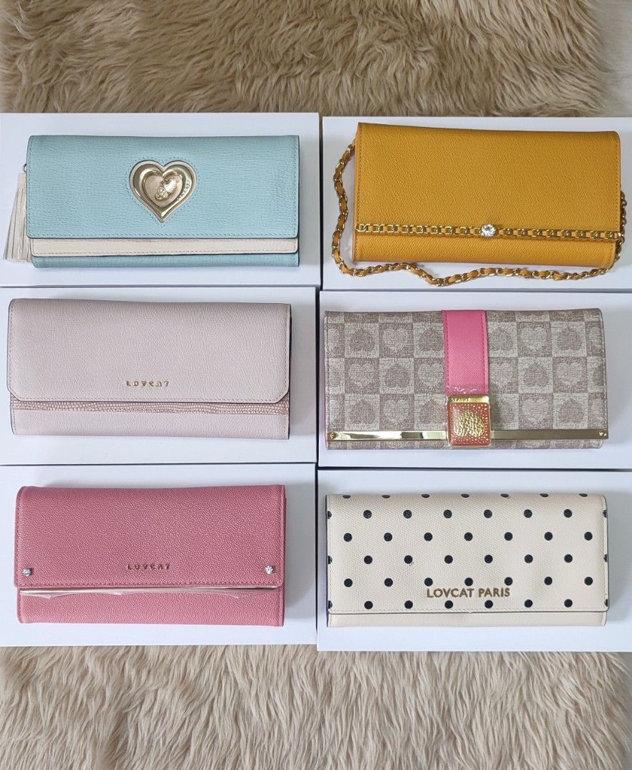 Lovcat Paris Brandnew Wallets Women s Fashion Bags Wallets Wallets Card holders on Carousell
