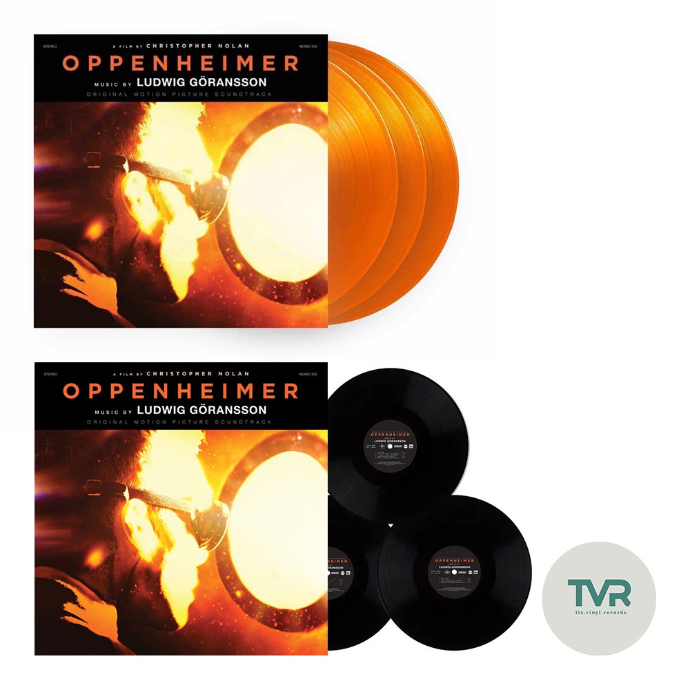 LP] Oppenheimer Soundtrack 3xLP Orange & Black Vinyl, Hobbies & Toys, Music  & Media, Vinyls on Carousell