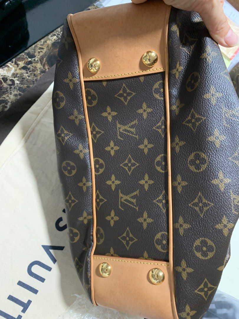 Louis Vuitton Monogram Boétie MM Brown Canvas Handbag