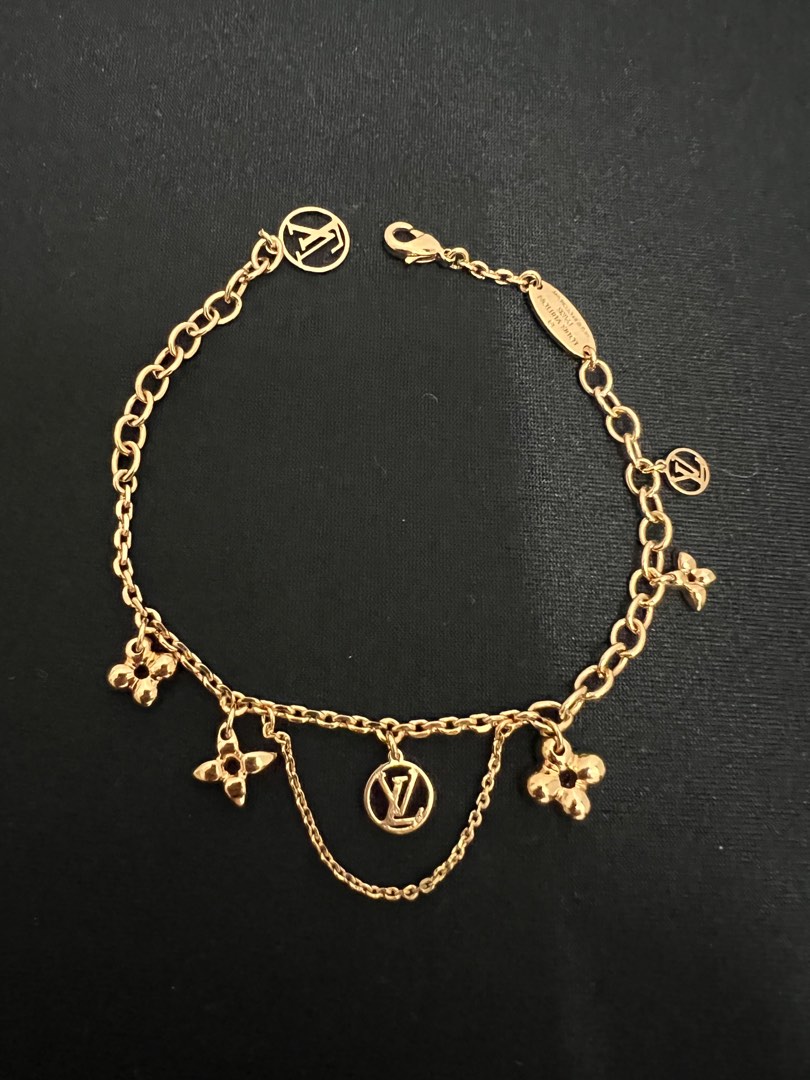 LV blooming supple bracelet, Luxury, Accessories on Carousell