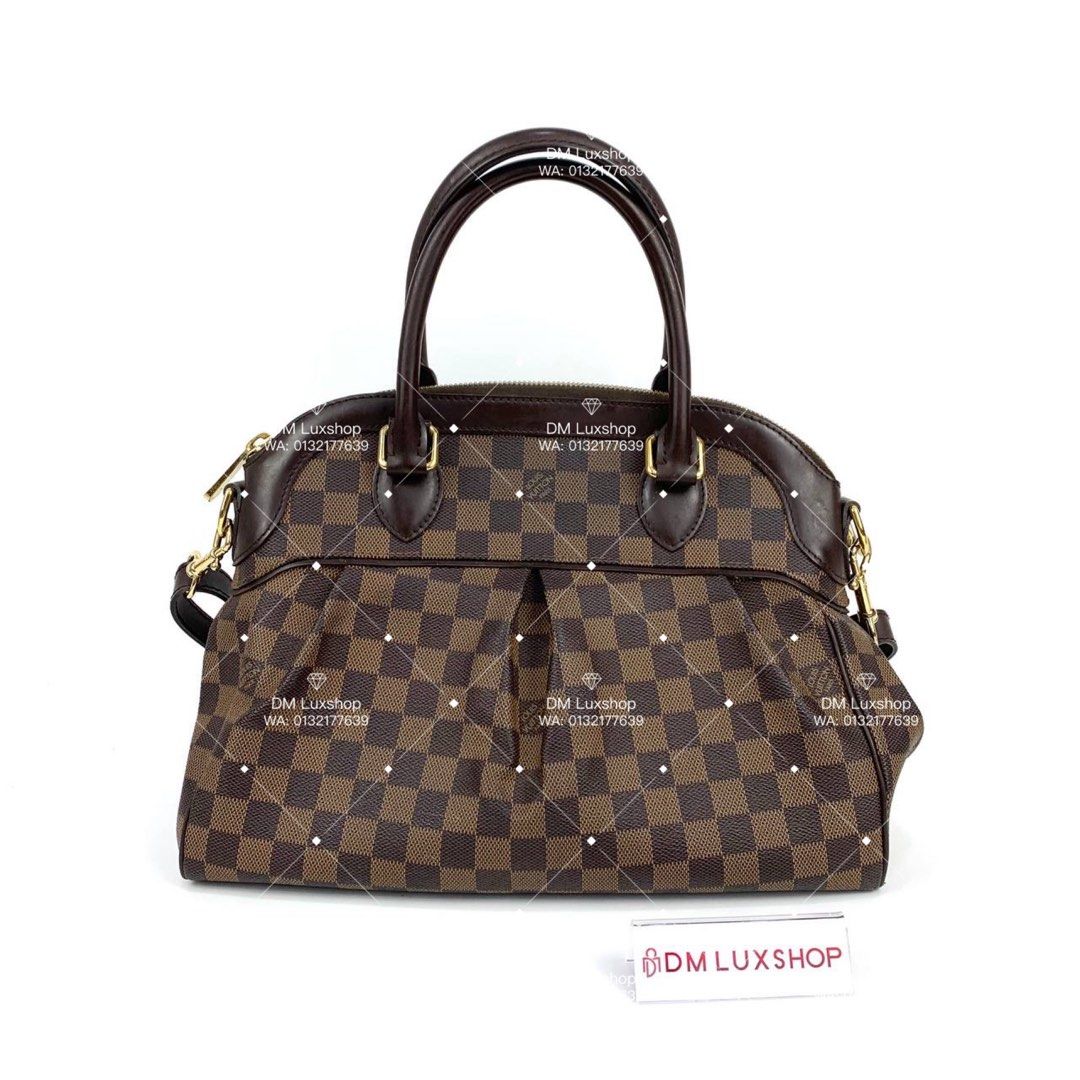 Authentic LV Trevi PM Damier Ebene, Luxury, Bags & Wallets on Carousell
