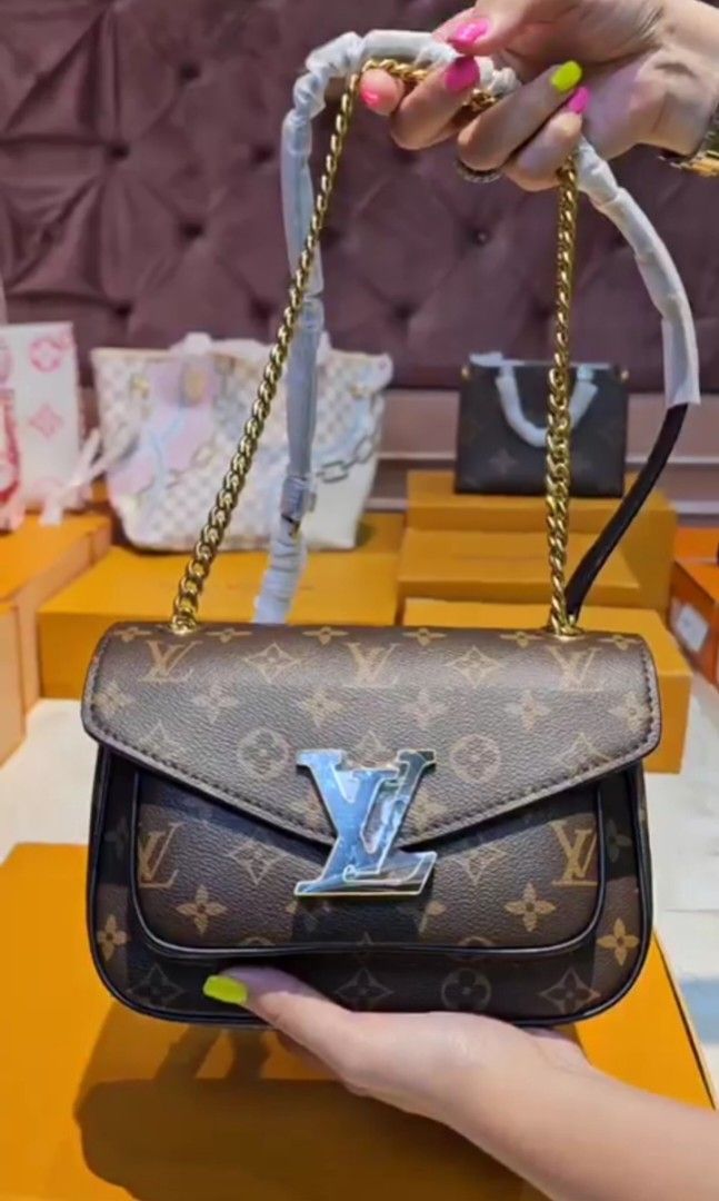 tas shoulder-bag Louis Vuitton Passy Monogram GHW Shoulder Bag