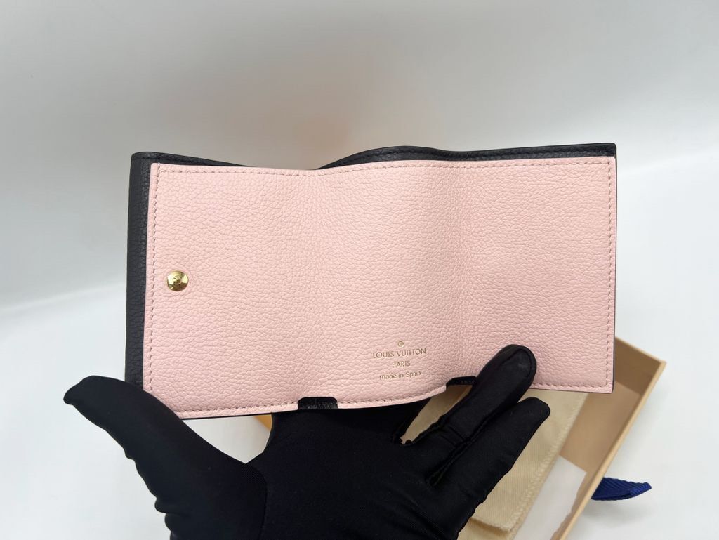 Louis Vuitton, Bags, Authentic Louis Vuitton Wallet Lockmini Trifold  Wallet Calfleather