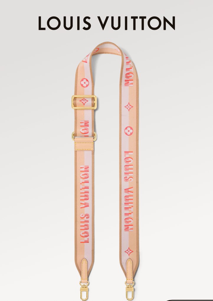 New pink and orange strap for Speedy 20 : r/Louisvuitton