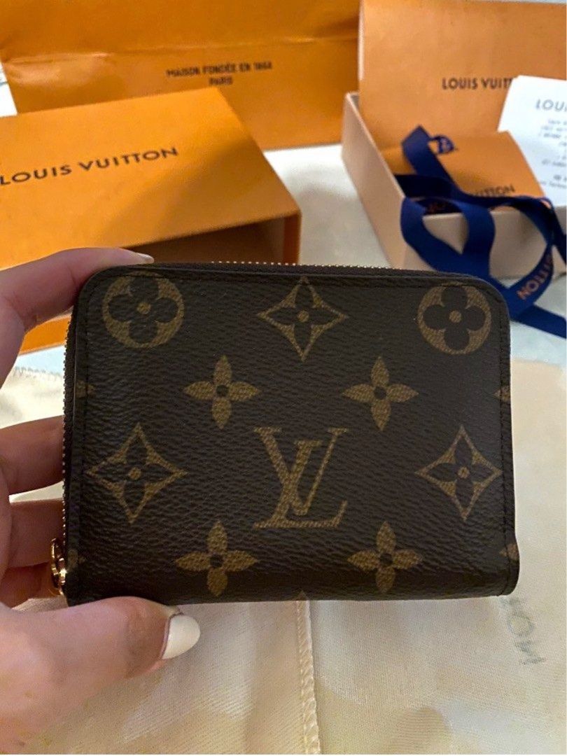 Louis Vuitton Aurore Monogram Canvas And Leather Rosalie Coin