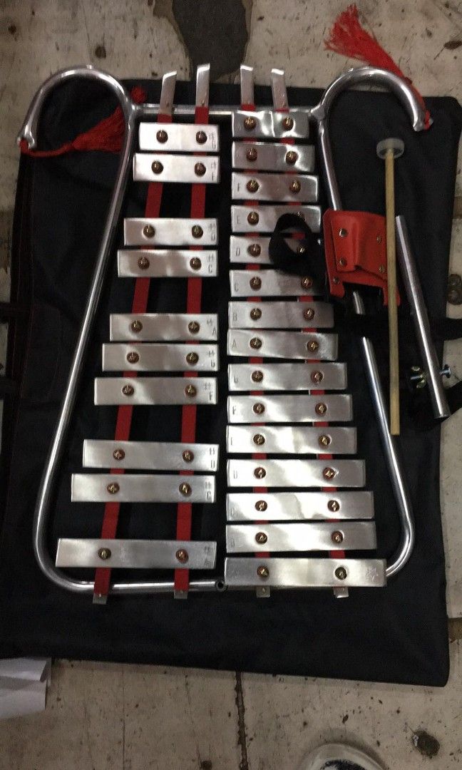 Lyre / Xylophone (Category: Musical Instruments) located in Manila. Submitted by min_yoongi (Listing ID 1258728533, Image 1). Description: Available ✓ LYRE / XYLOPHONE Sizes: - Small (Black Bag) - 1,500 - Medium (Maroon Bag) - 1,800 - Large (Blue Bag) - 2,200 Pm for inquiries..