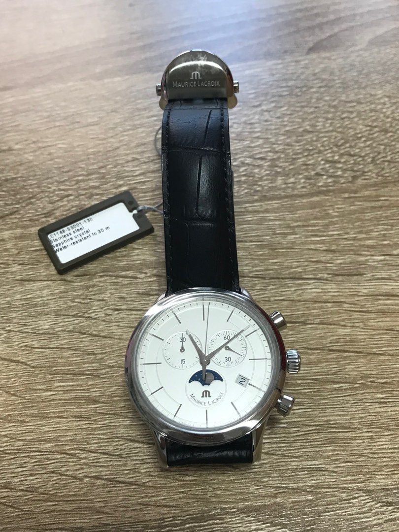 Maurice Lacrox men watch sapphire crystal