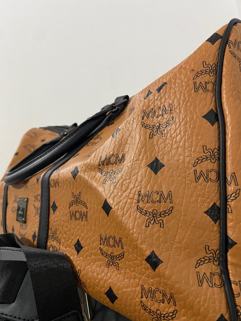 Mcm hot sale travel luggage