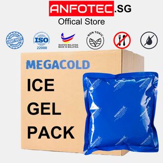 Reusable Ice Pack Cold Gel Pack Muscle Sports Cooler 10pcs, 600ml