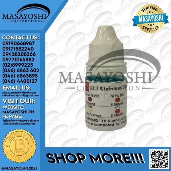 Meisons stainless steel tester recognition reagent Chemical Subtance