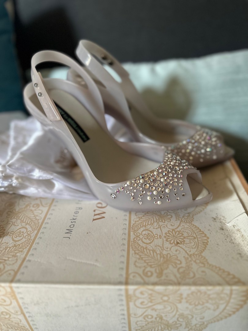 Melissa x J Maskrey lady dragon couture wedding shoes us 7
