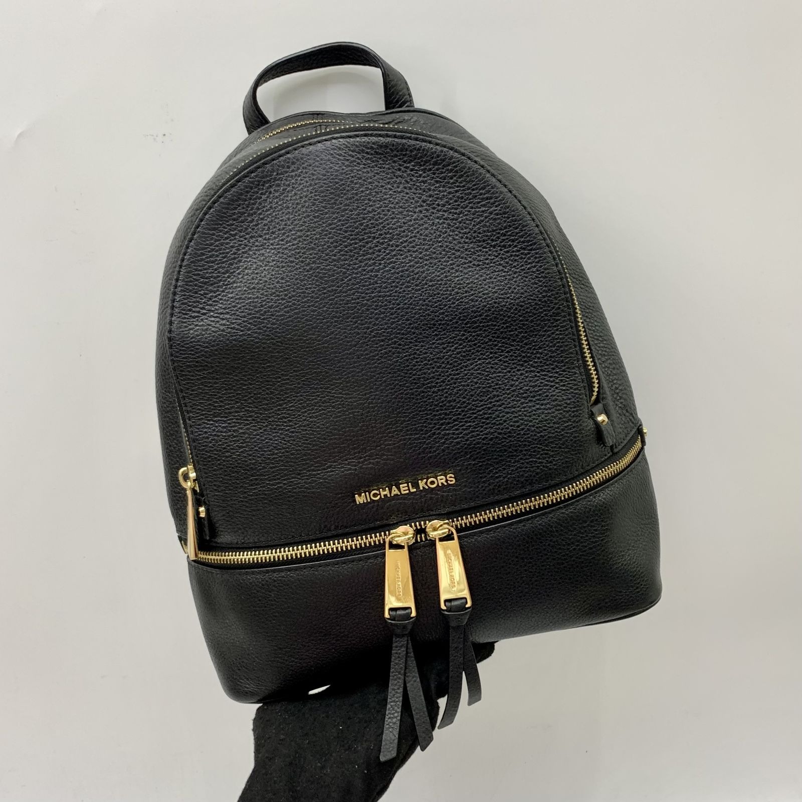 MICHAEL KORS BLACK BACKPACK 237031155 WE, Luxury, Bags & Wallets on