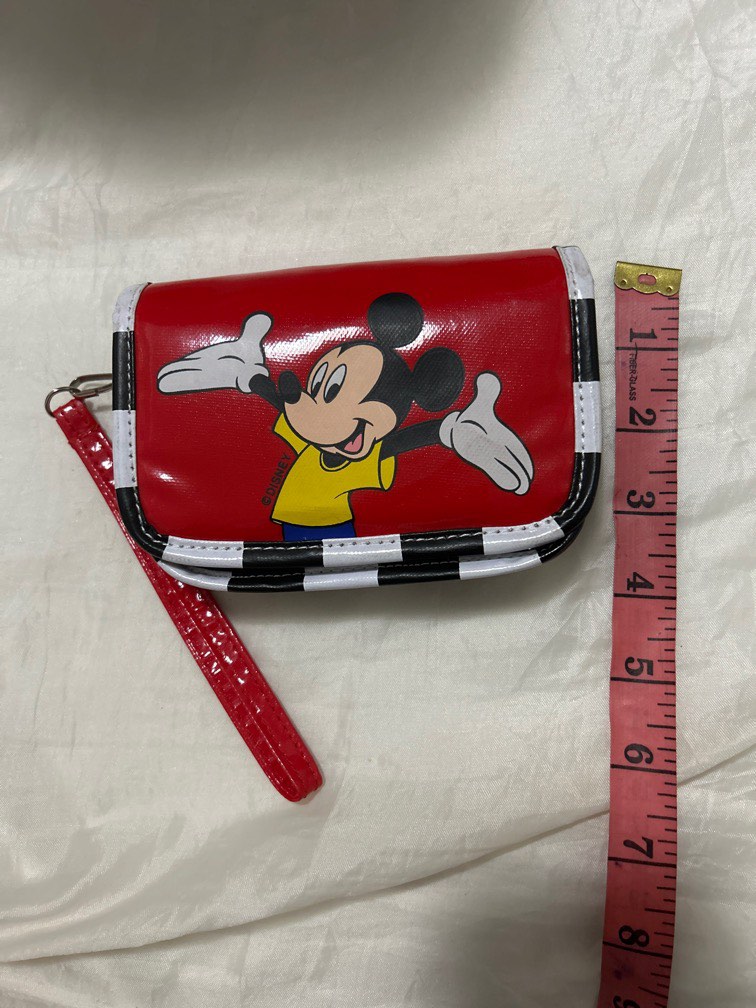 Mickey Mouse Disney make up organizer or wallet, Women's Fashion, Bags