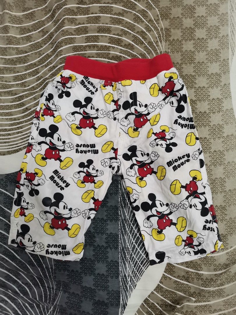 Mickey mouse pants Babies Kids Babies Kids Fashion on Carousell