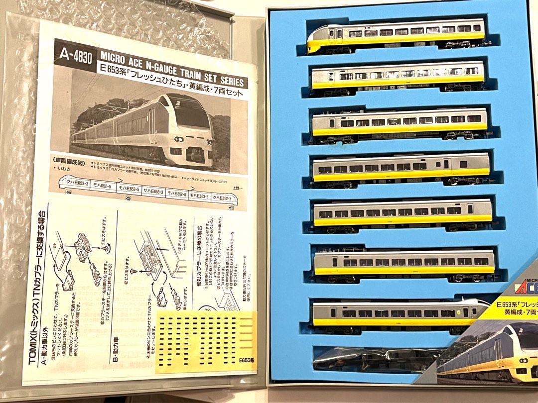 爆買いお得グリーンマックス　サハE653　黄色 特急形電車