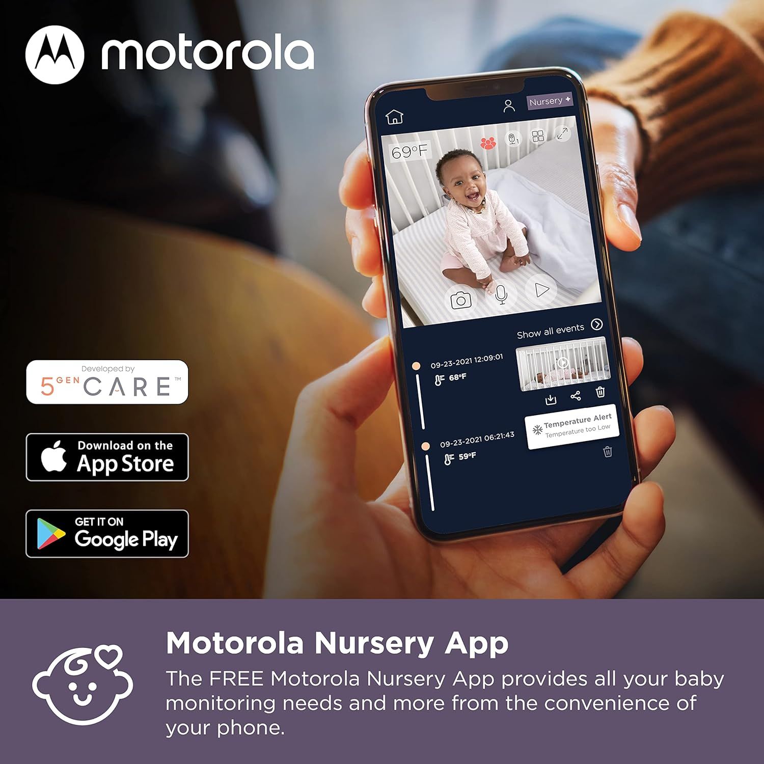 Motorola Baby Monitor VM85 5