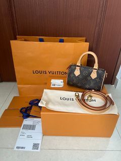 LOUIS VUITTON M61252 NANO SPEEDY, Luxury, Bags & Wallets on Carousell
