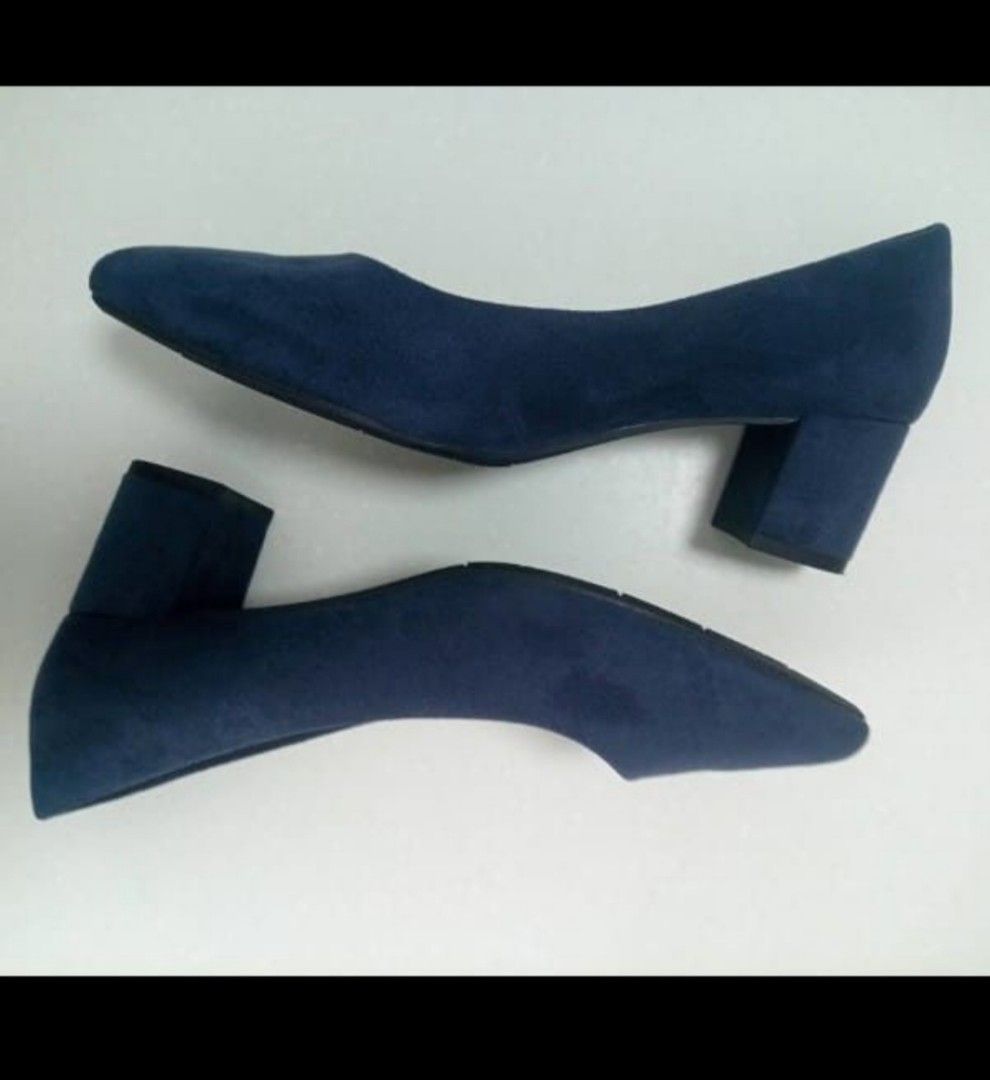 Navy work sale heels