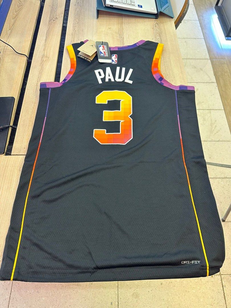 Cp3 black jersey on sale