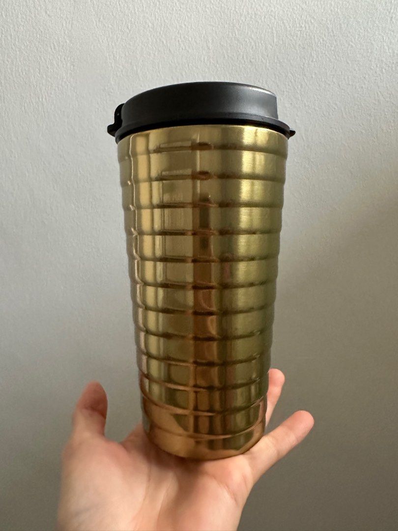 New Christmas Nespresso TOUCH Golden Travel Mug 345ml !!Limited Edition!!