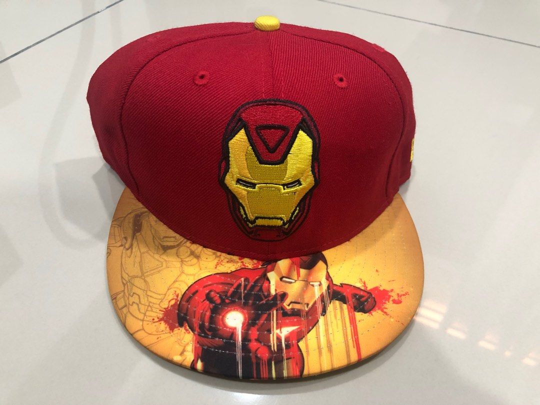 New Era Iron Man Marvel Cap Men s Fashion Watches Accessories Cap Hats on Carousell