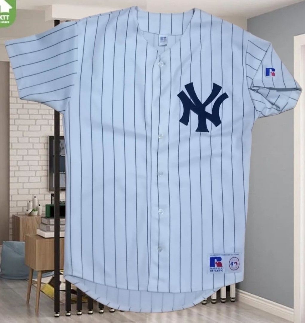 Vintage new york yankees baseball jersey, Men's Fashion, Tops & Sets,  Tshirts & Polo Shirts on Carousell