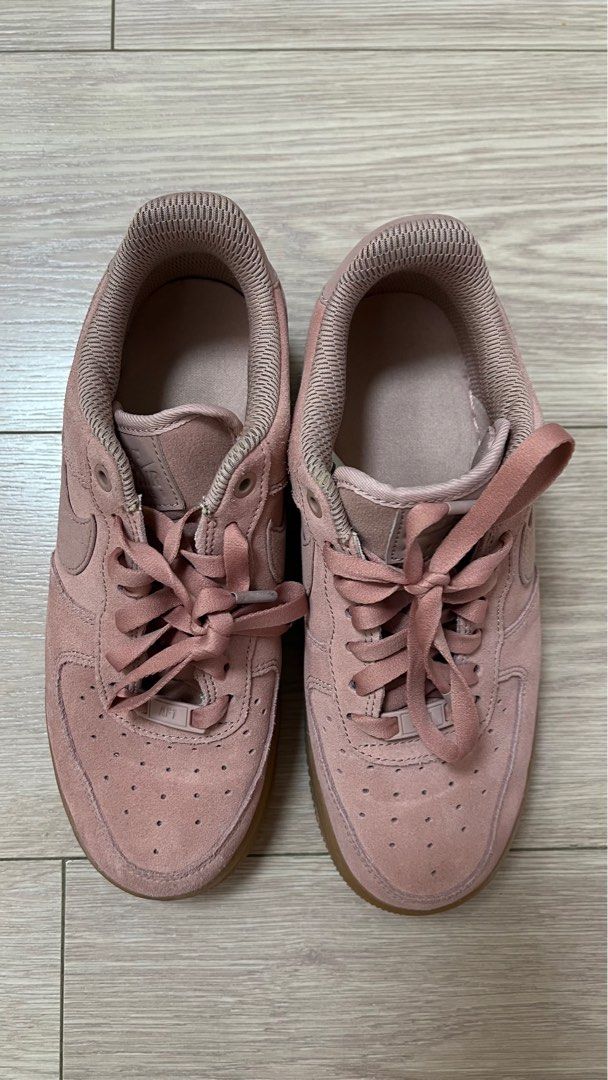 NIKE Af1 07 LV8 SUEDE pink Carousell