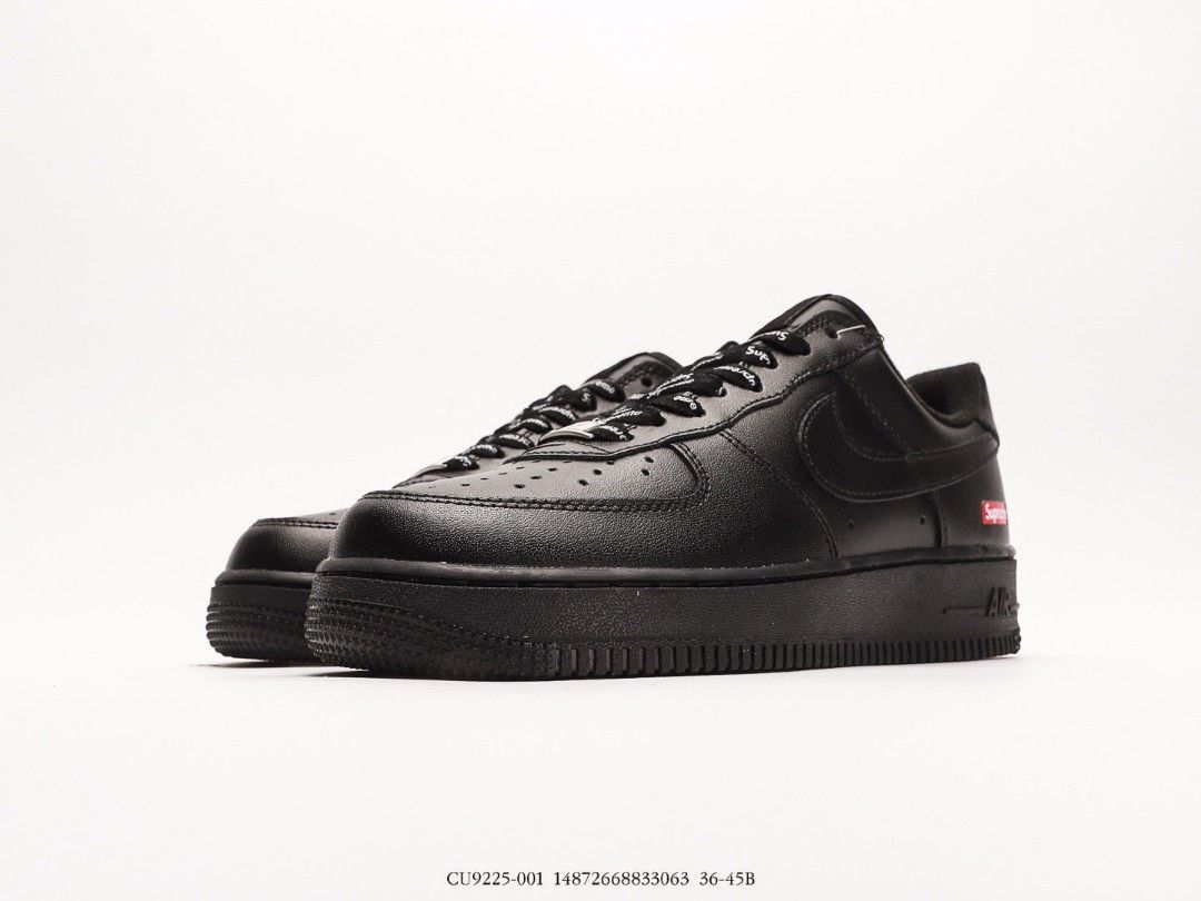 Nike air force 1 black size 3 best sale