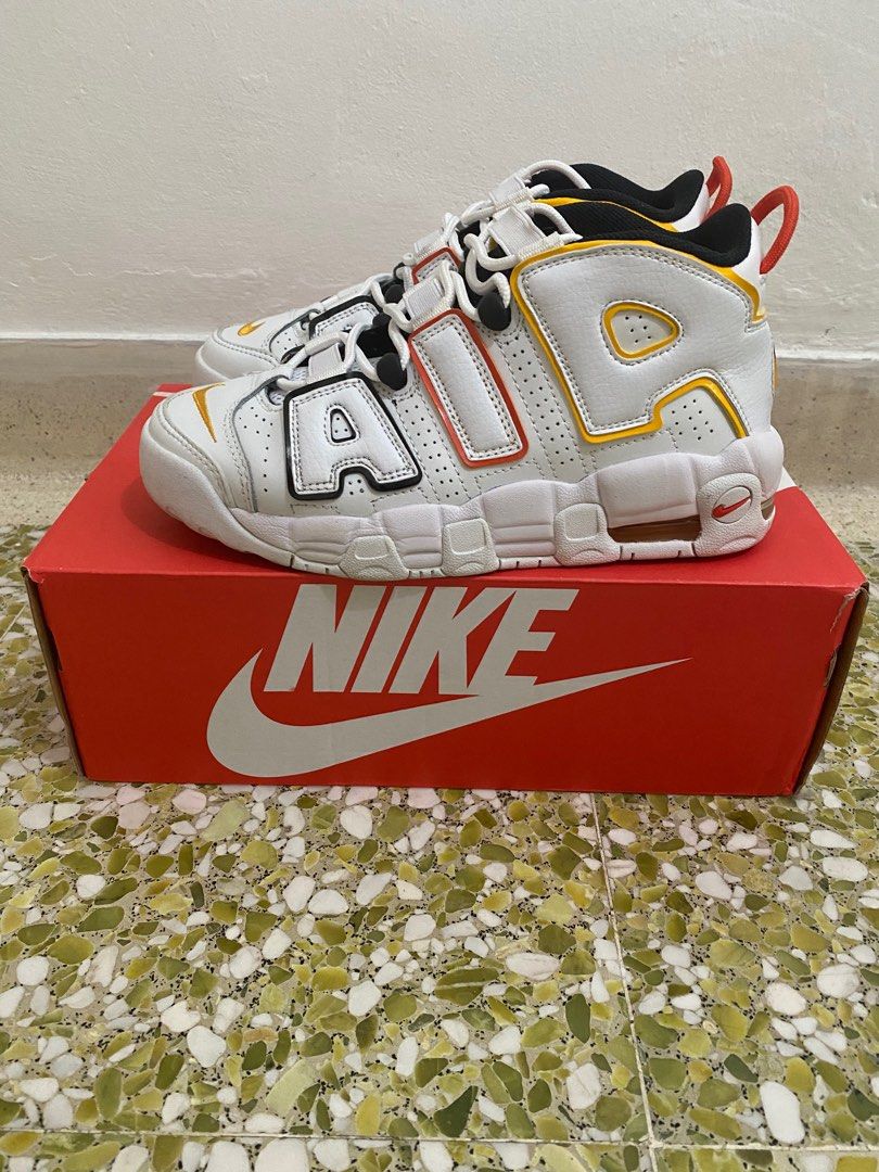 Nike Air More Uptempo GS Women s Fashion Footwear Sneakers on