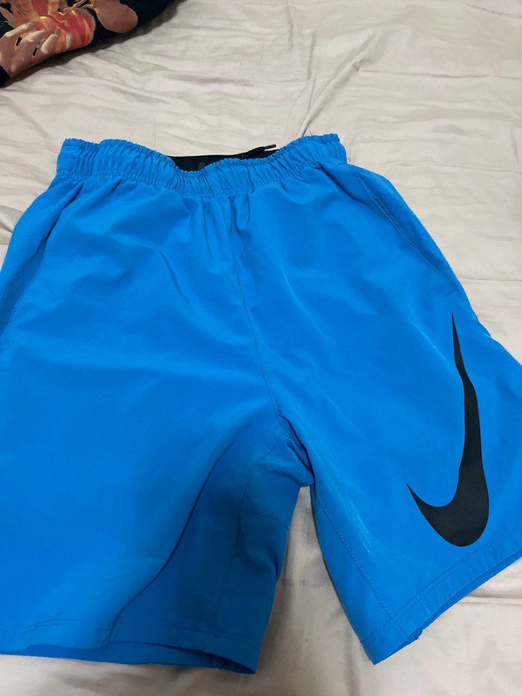 Nike Blue Tennis Shorts, Men's Fashion, Bottoms, Shorts on Carousell