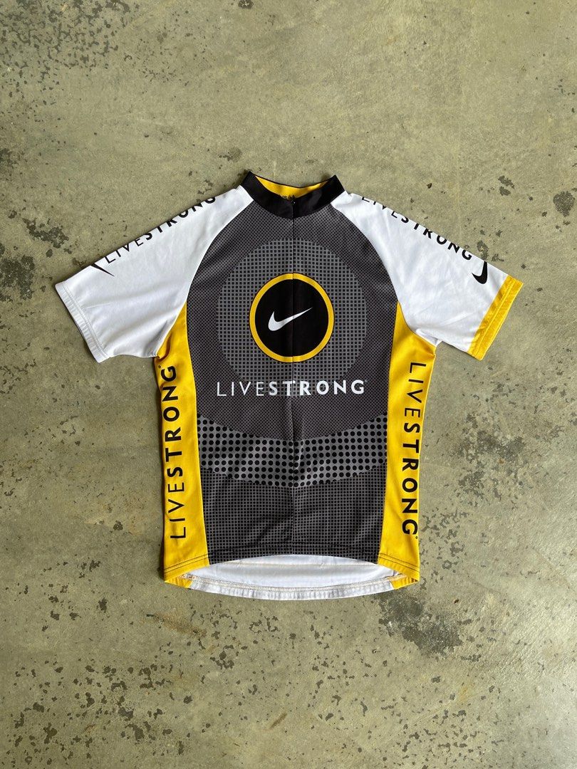 nike livestrong cycling jersey