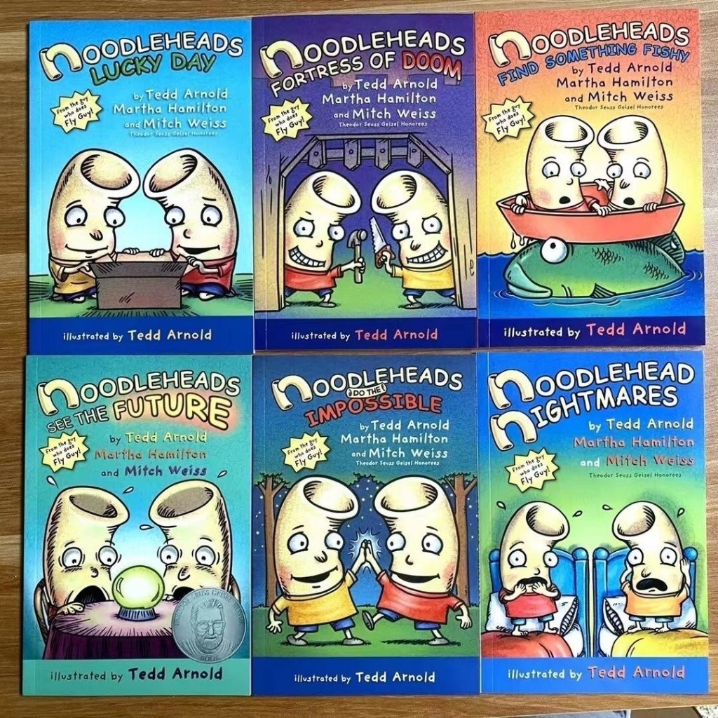 Noodleheads Book Series 16 By Ted Arnold (From the Guy who Dogs Fly