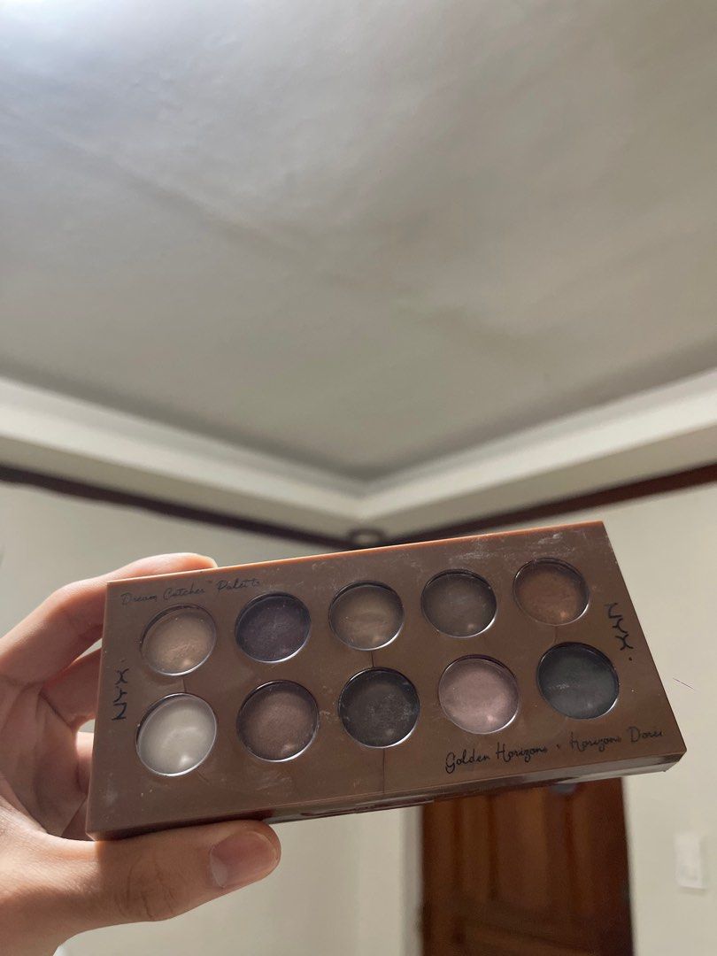 NYX DreamCatcher MakeUp Pallete Authentic (Category: Makeup) located in Cainta. Submitted by d3clutterw0rld (Listing ID 1258873273, Image 3). Description: NYX DreamCatcher Pallete - bought from NYX. - used once. no issues. - rfs decluttering. - payment first, gcash only. Message me for more information. .
