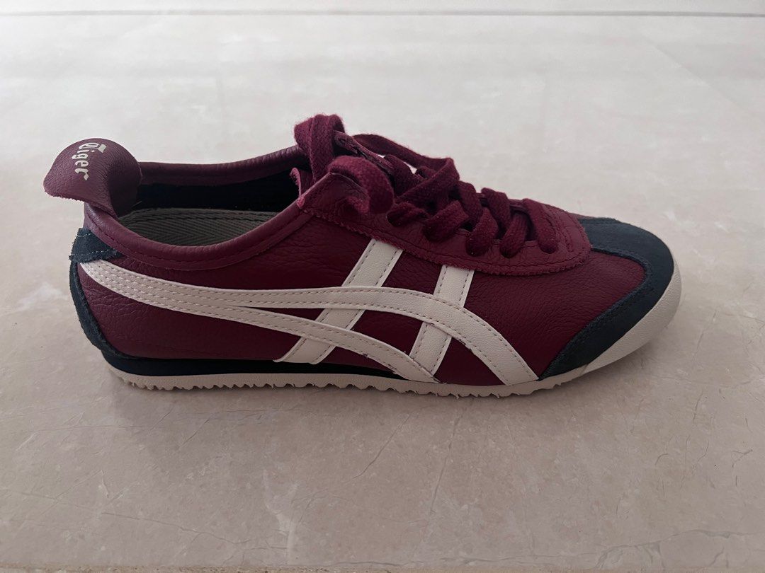 Onitsuka Tiger Kids Unisex maroon sneakers Babies Kids Babies