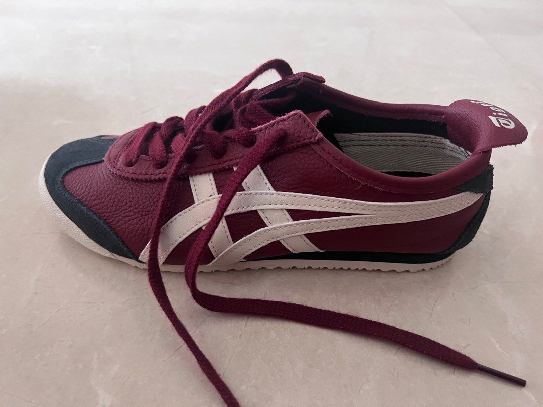 Onitsuka tiger shop mexico 66 maroon