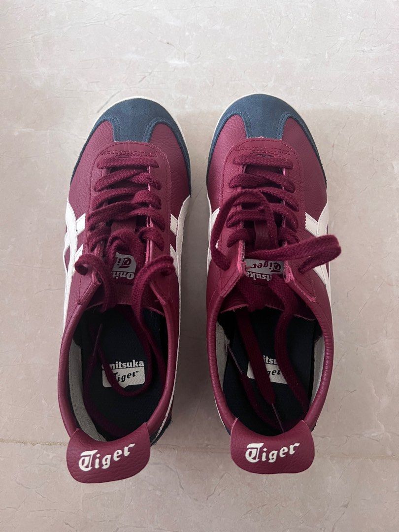 Onitsuka Tiger Kids Unisex maroon sneakers Babies Kids Babies