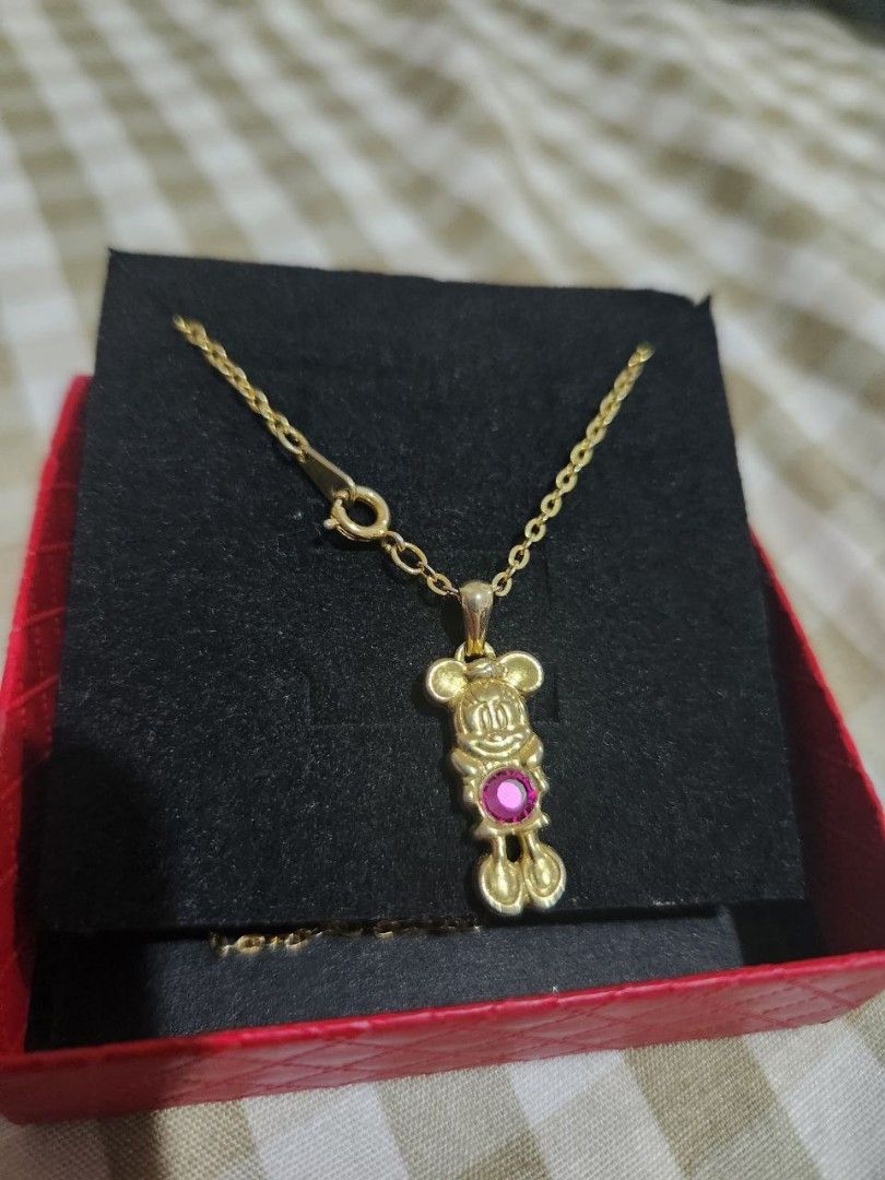 Y' Disney Necklace, Women's Fashion, Jewelry & Organizers, Necklaces on  Carousell
