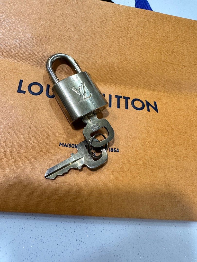 Authentic Louis Vuitton ( LV ) Lock & Key, Luxury, Accessories on Carousell