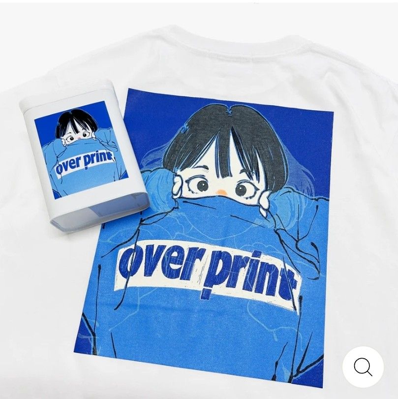 overprint POP ART Tee Ver.3-（んぱ）XL - Tシャツ/カットソー(半袖 