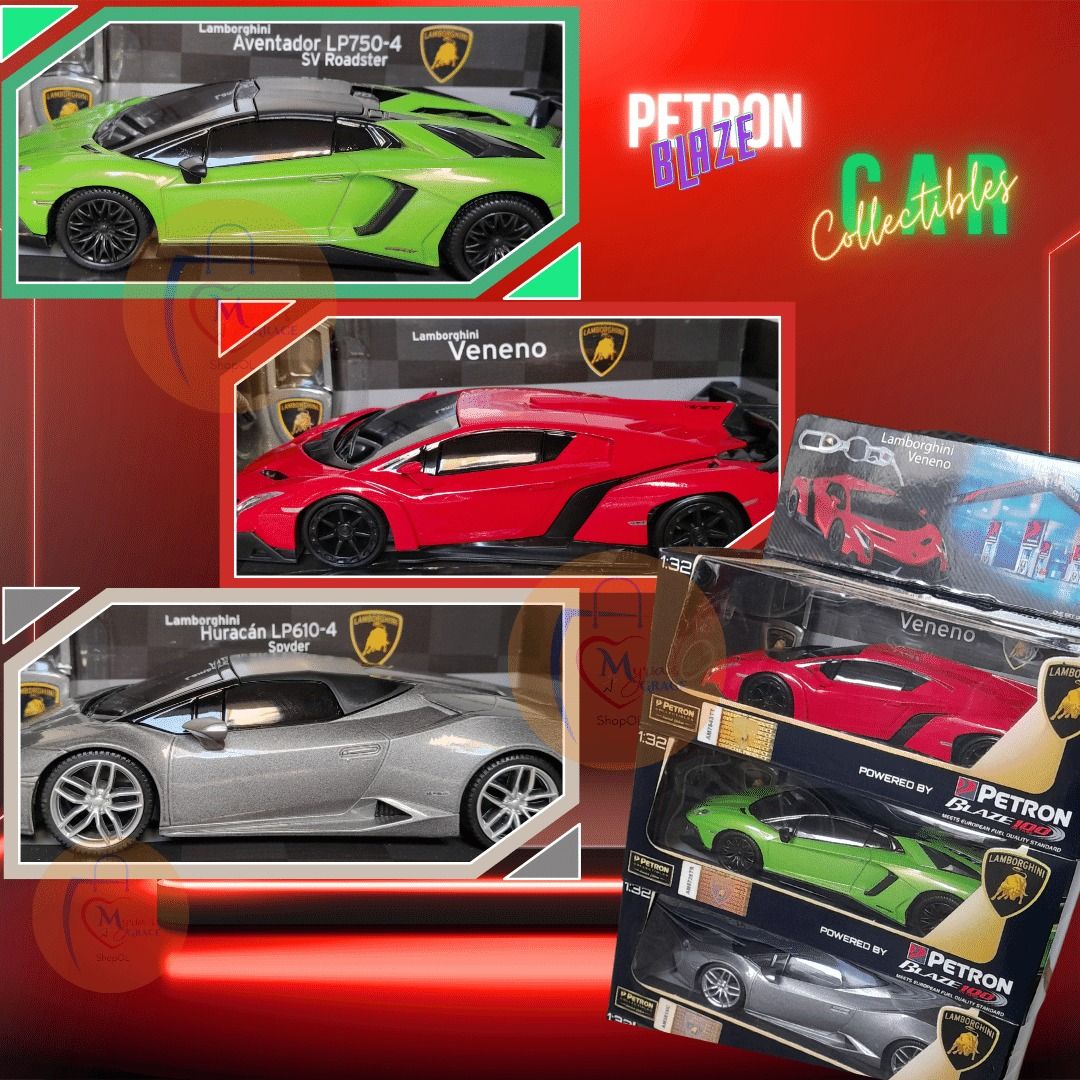 Petron Diecast Toy Car Collectibles Lamborghini Cars Hobbies