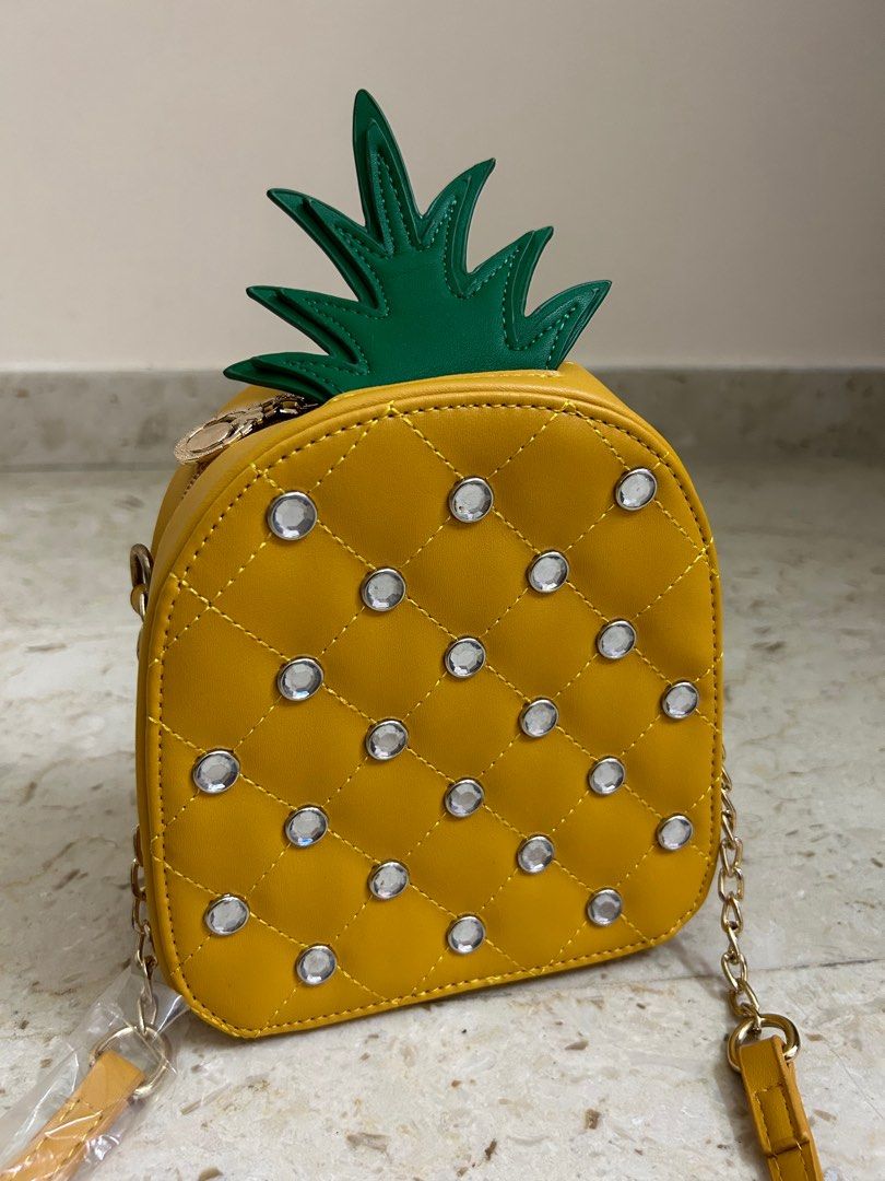 Pineapple Bag Women s Fashion Bags Wallets Cross body Bags on Carousell