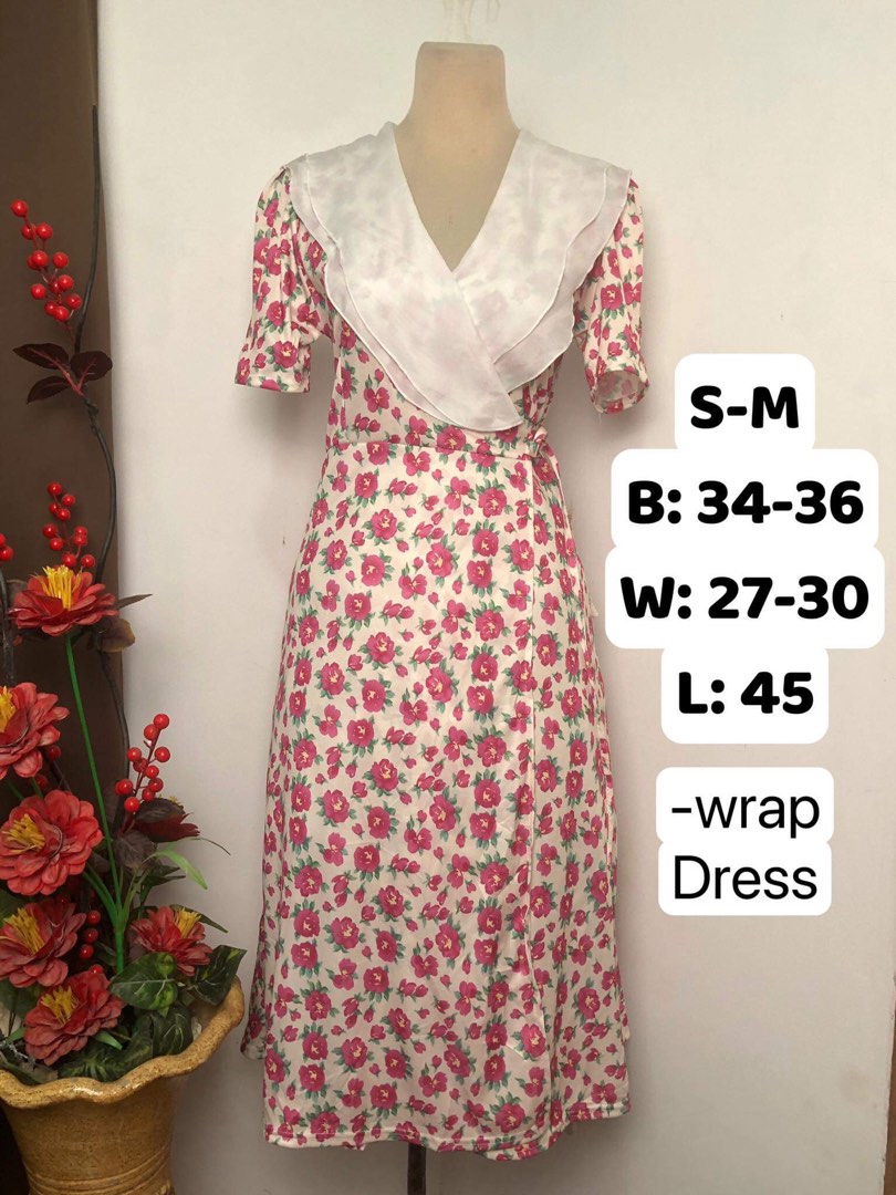 Pink Maxi Flowy Wrap main image 1