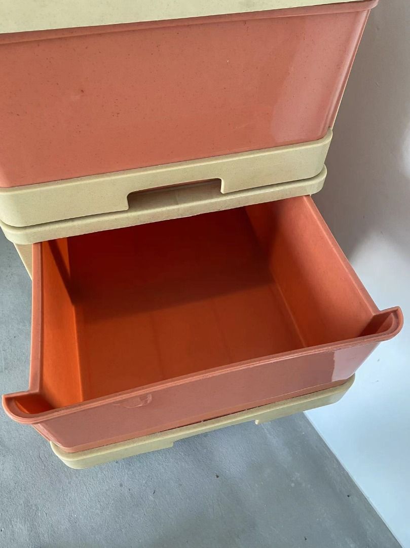 Plastic bucket drawers, Furniture & Home Living, Furniture, Shelves ...