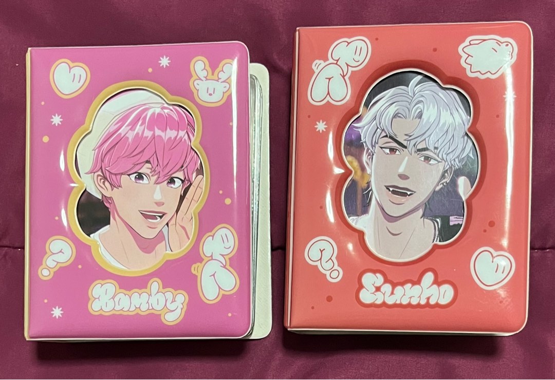PLAVE Bamby and Eunho photo card binder