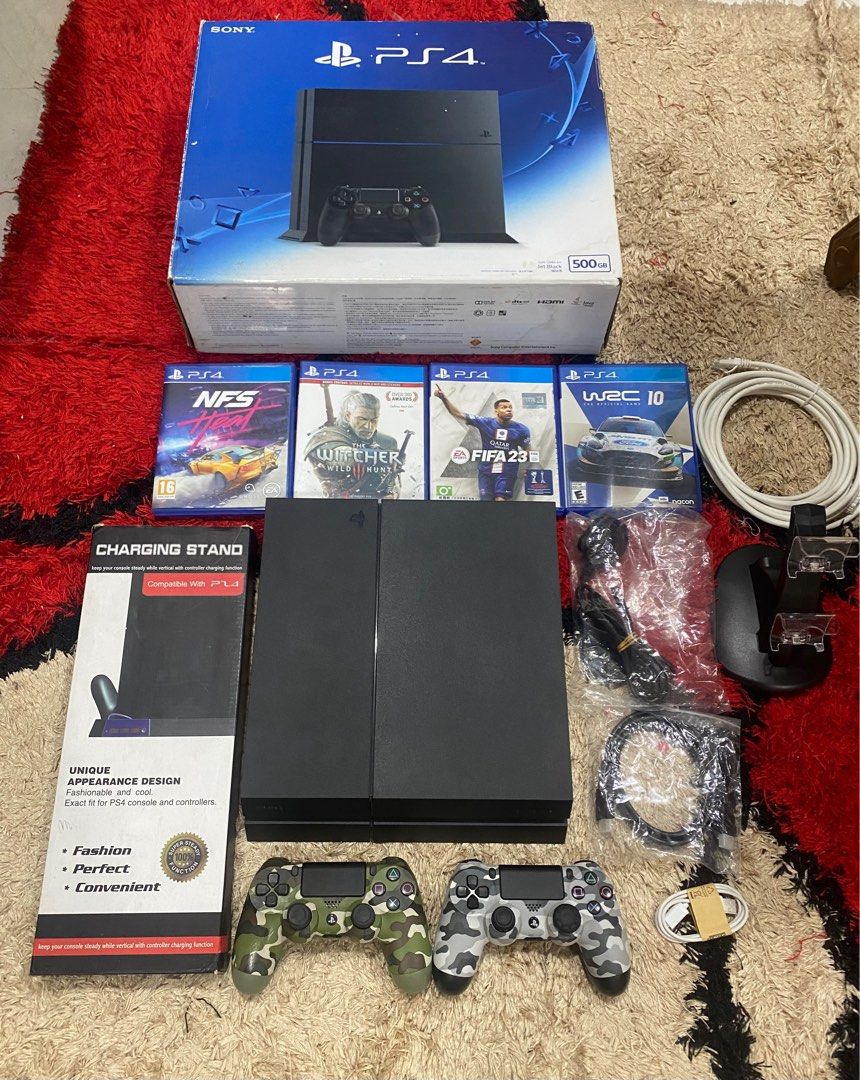 Playstation 4 (ps4) 500GB FAT SLIM PRO PS4 PS5, Video Gaming, Video Game  Consoles, PlayStation on Carousell