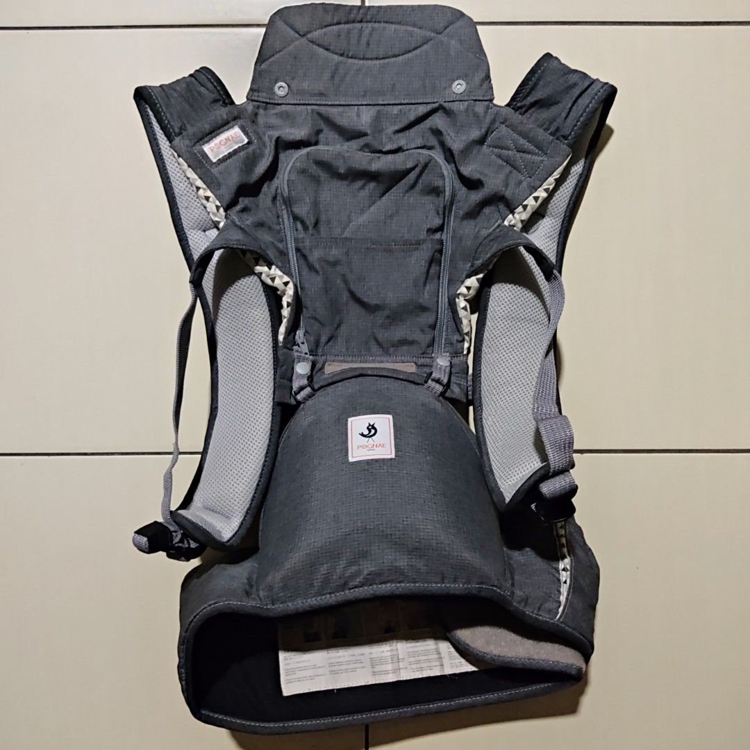 POGNAE No.5 Plus (Denim Gray) KOREA NO.1 Baby hipseat brand, Babies ...