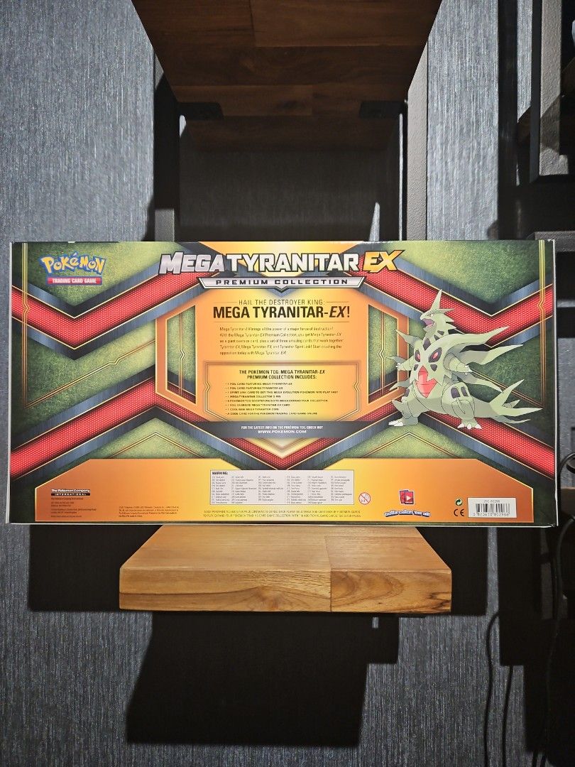 pokemon trading card game tyranitar ex premium collection box Amazon.com: Pokemon Trading Card Game Tyranitar Ex Premium Collection Box :  Toys & Games