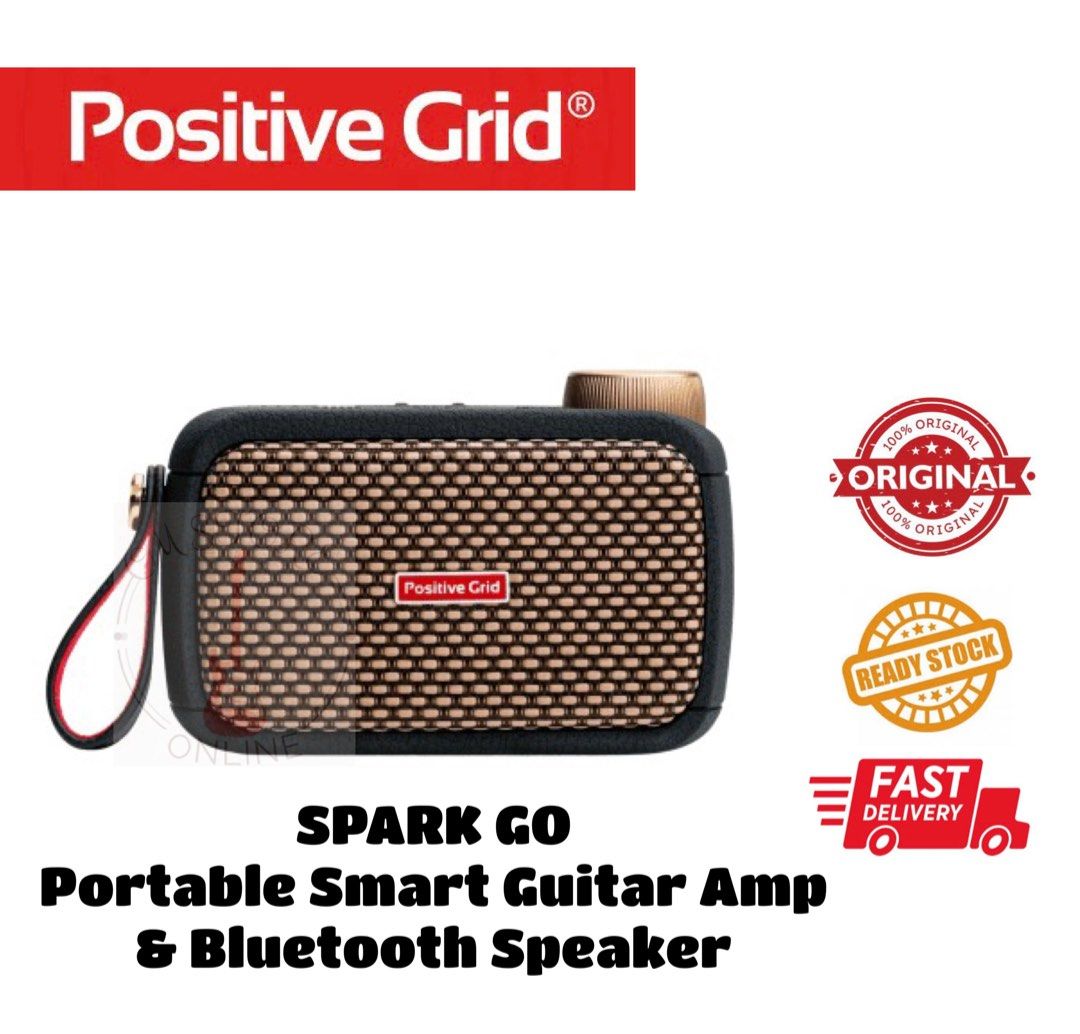 POSITIVE GRID Spark Go Portable Smart Electric Guitar Amp Bass