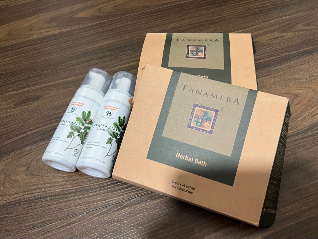 Postpartum herbal bath sachet and feminine wash, Babies & Kids