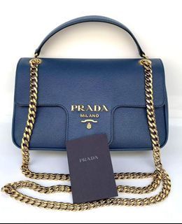 Prada Bags, Shoulder Pattina Saffiano Leather Cross Body Bag, Black, (One  Size), New, Tradesy